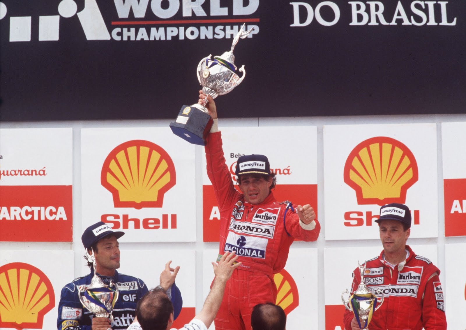 Foto de Ayrton Senna e as manhãs de domingo
