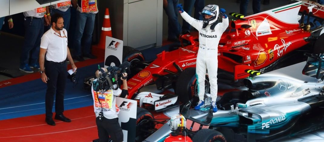 Foto de Bottas vence pela primeira vez na Fórmula 1 em um emocionante GP da Rússia!!!
