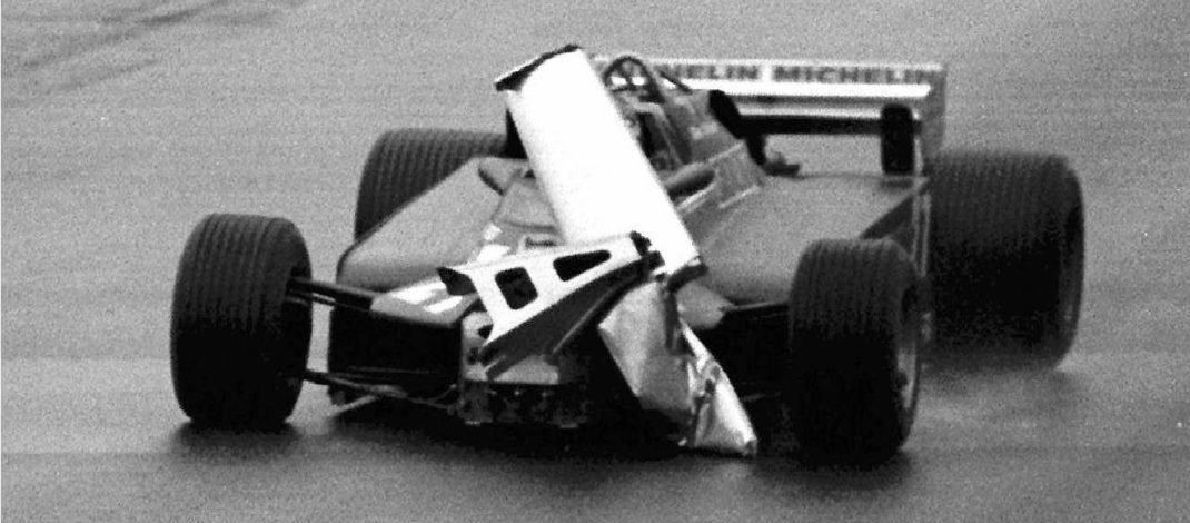 Foto de 27 de Setembro de 1981 – Show de Gilles na vitória de Laffite – Dia 129 dos 365 dias dos mais importantes da história do automobilismo