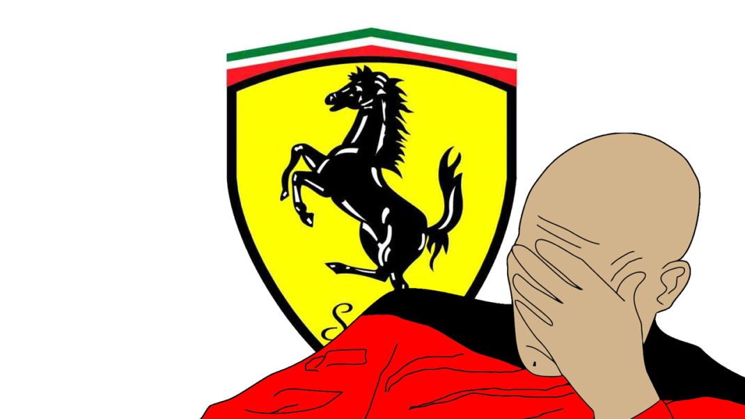 Foto de Ferrari usa pilotos campeões para mascarar sua própria incompetência