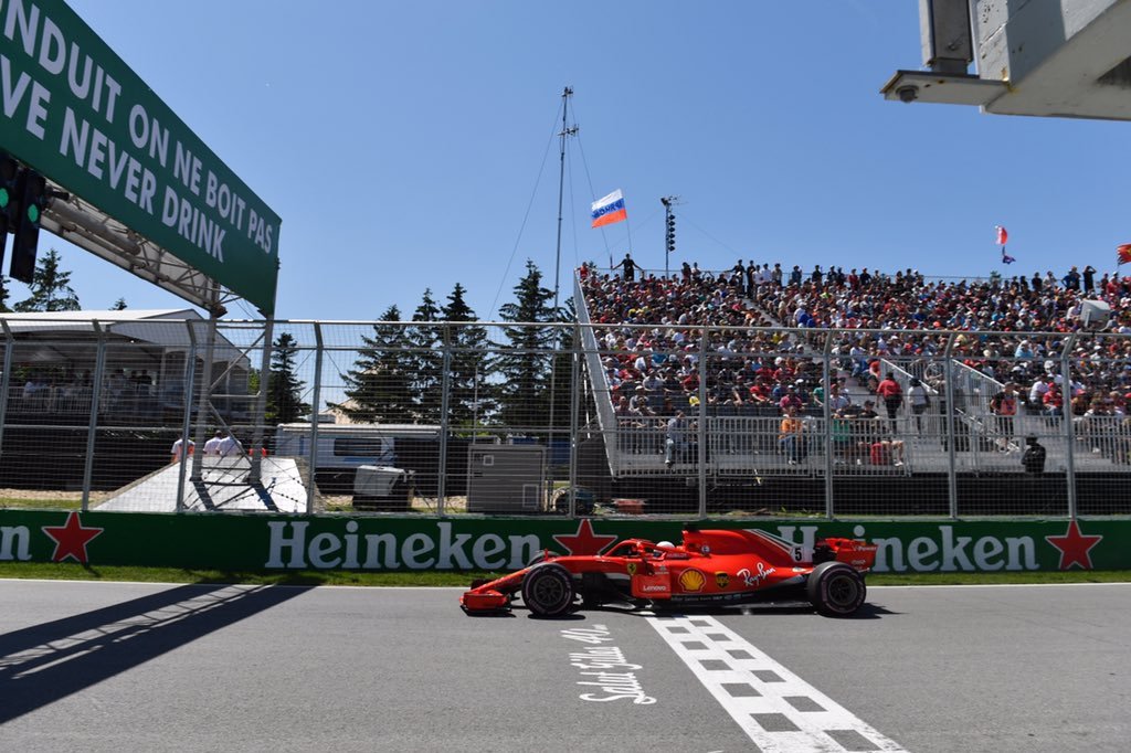 Foto de Classificação Canadá – Sebastian Vettel conquista sua quarta pole na temporada