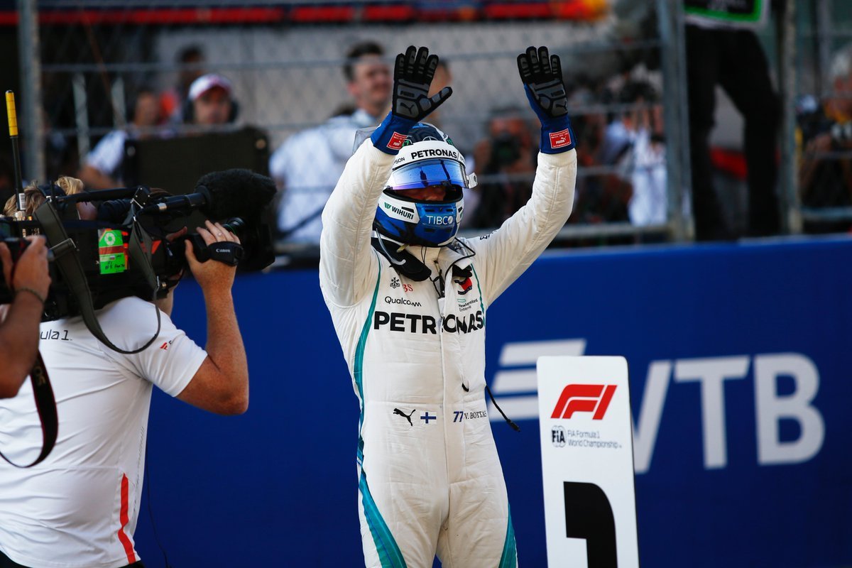 Foto de Classificação Rússia – Bottas confirma boa performance de Mercedes e crava a pole