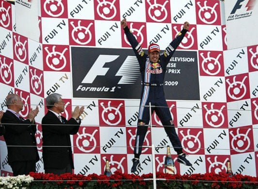 Foto de Vitória fácil de Vettel no ano da Brawn