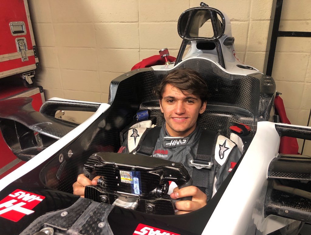 Foto de Pietro Fittipaldi é confirmado como piloto de testes e reserva da Haas na Fórmula 1