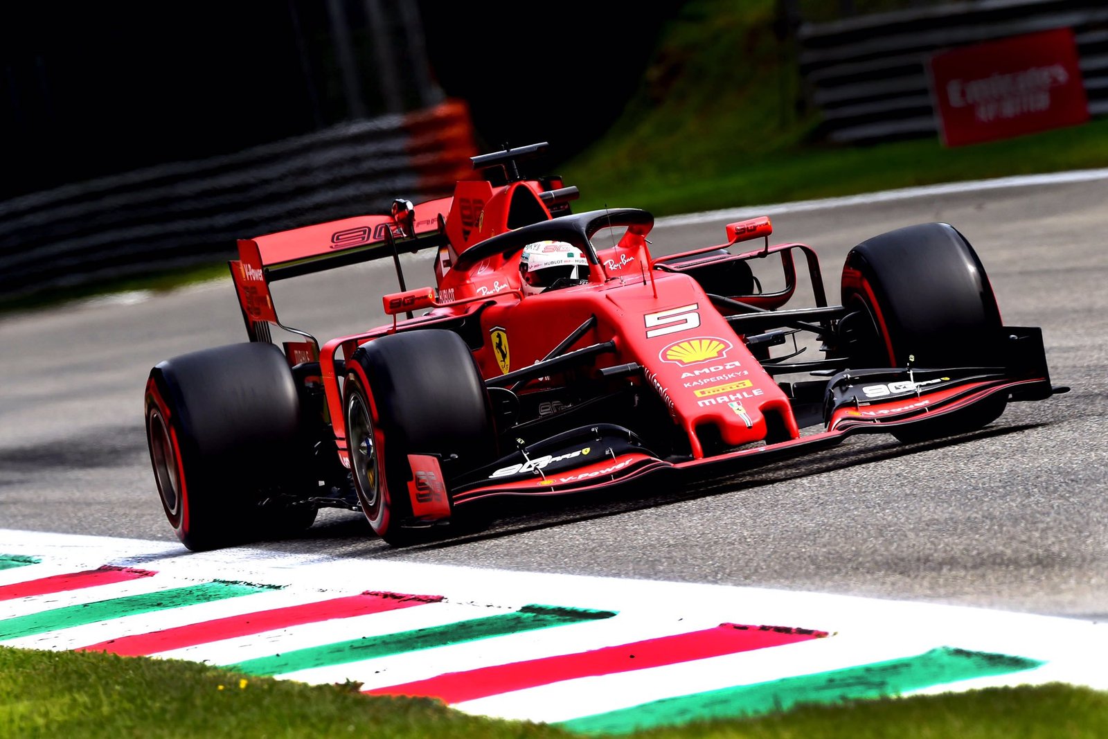 Foto de TL3 Itália – Sebastian Vettel confirma domínio da Ferrari, mas proximidade entre os pilotos chama atenção