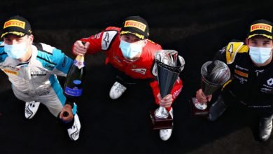 Foto de F2: Ilott assumiu a liderança do campeonato e Tsunoda venceu a segunda prova disputada em Silverstone