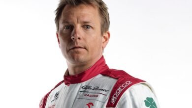 Foto de Raikkonen vai disputar a 19ª temporada, o piloto segue motivado com a competição