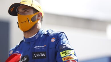 Foto de Ricciardo tenta entregar o melhor desempenho em Baku após analisar sua performance com a McLaren
